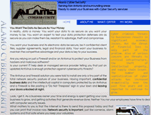 Tablet Screenshot of alamocybersec.com
